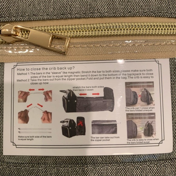 Diaper backpack - Picture 2 of 11